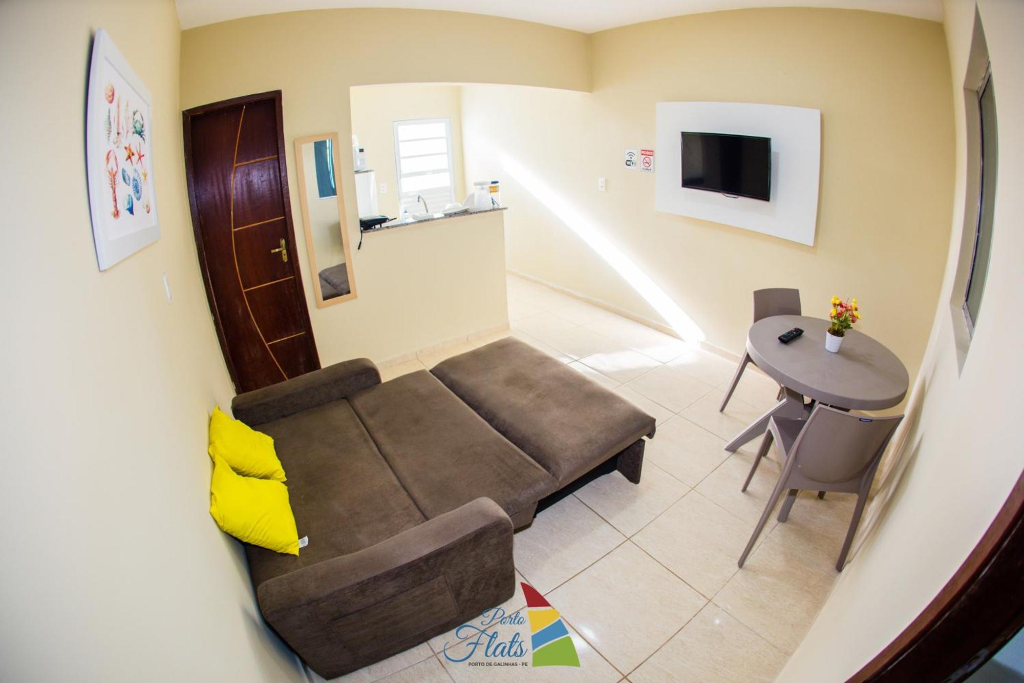 Porto Flats Hotel ปอร์โต จิ กาลินญาส ภายนอก รูปภาพ