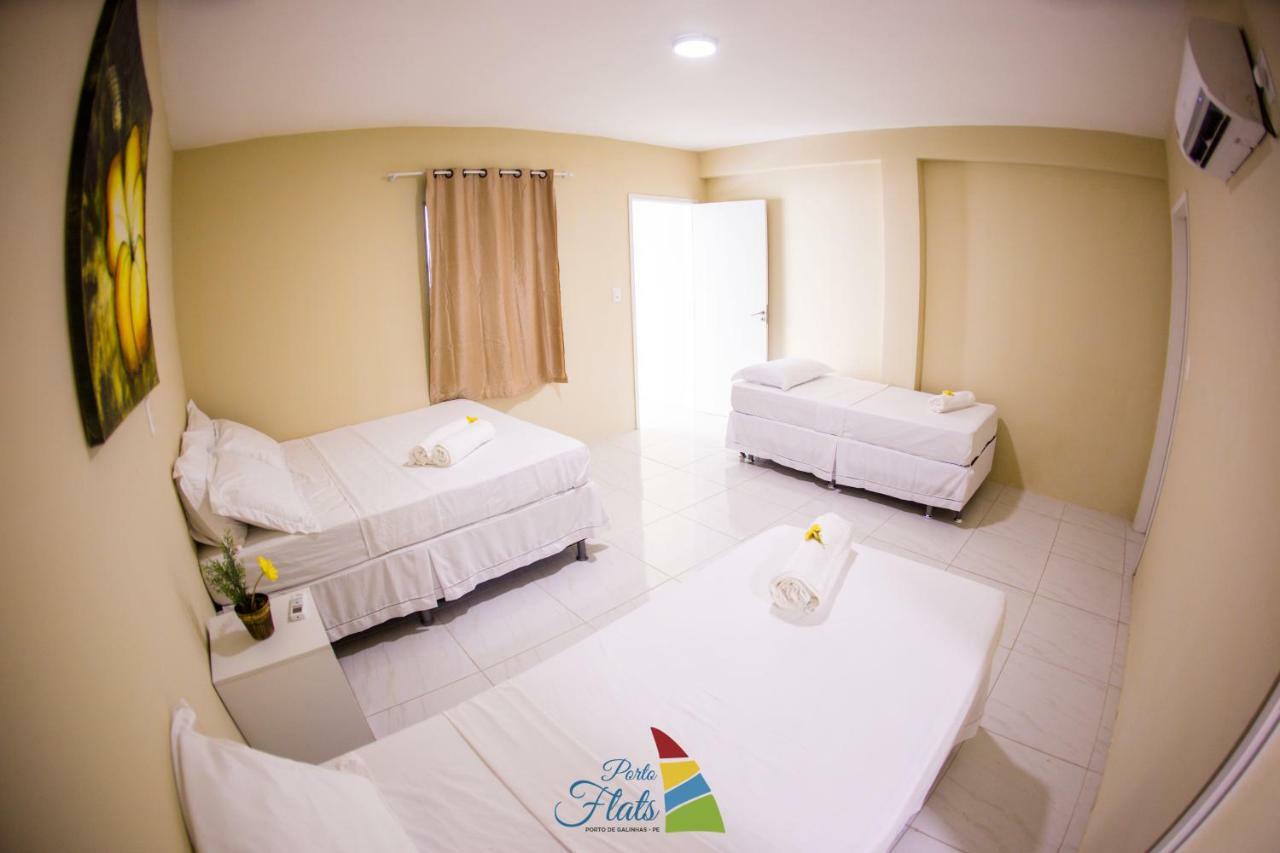 Porto Flats Hotel ปอร์โต จิ กาลินญาส ภายนอก รูปภาพ