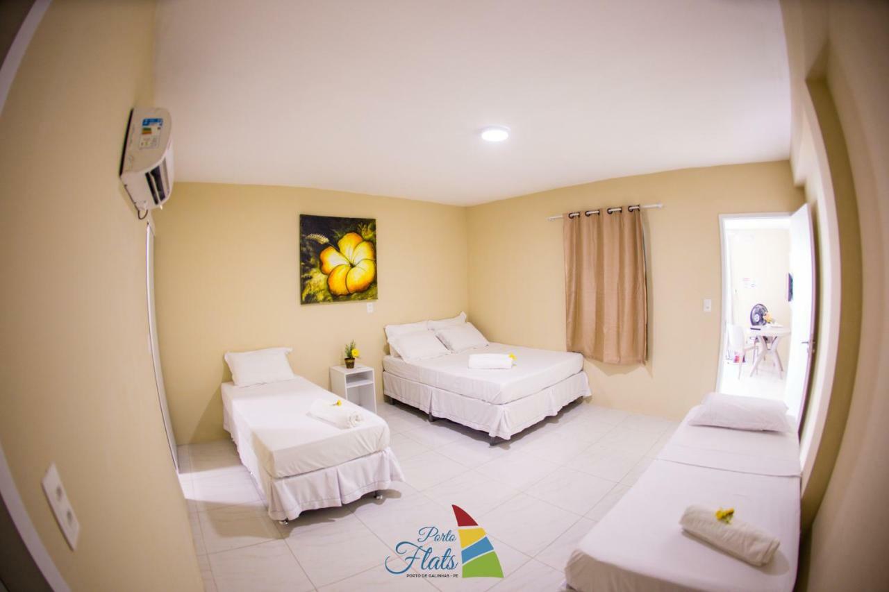 Porto Flats Hotel ปอร์โต จิ กาลินญาส ภายนอก รูปภาพ