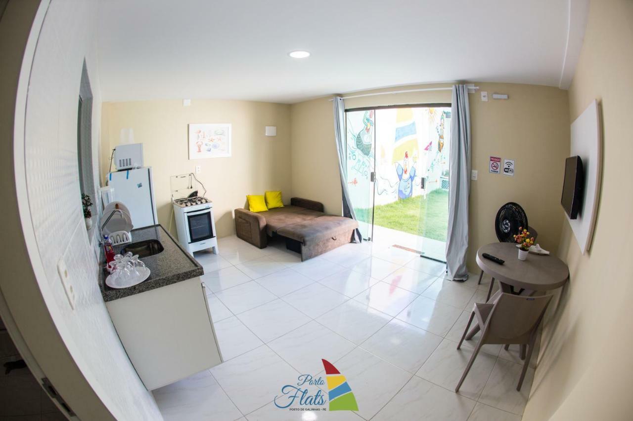 Porto Flats Hotel ปอร์โต จิ กาลินญาส ภายนอก รูปภาพ
