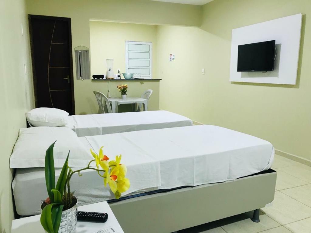 Porto Flats Hotel ปอร์โต จิ กาลินญาส ภายนอก รูปภาพ